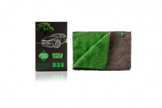 Green Fiber AUTO A5, Автополотенце для сухой уборки, серо-зеленое